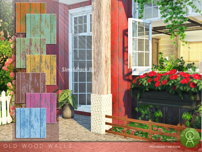 Настенное покрытие "Old Wood Walls"