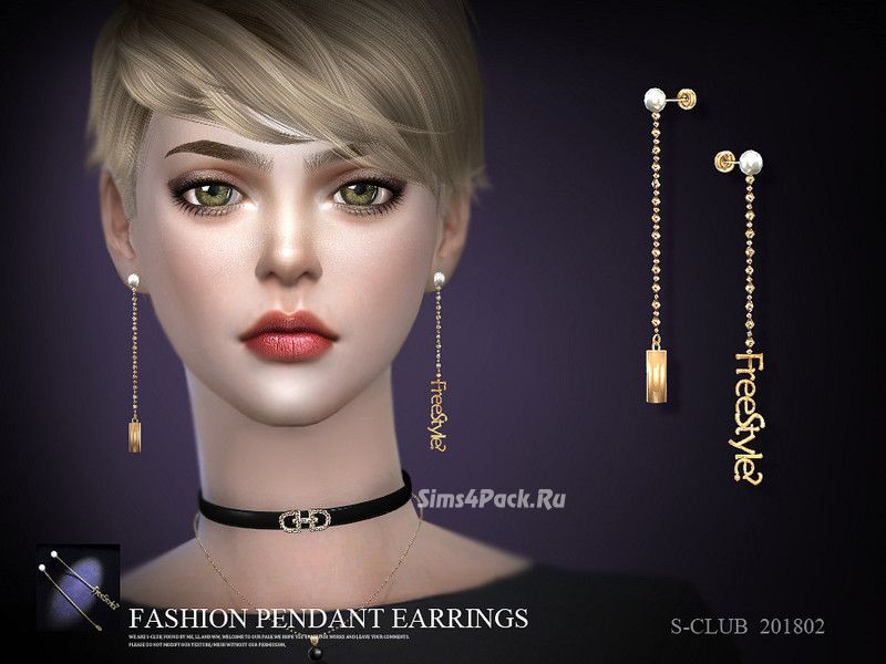 Серьги "earring 201802"