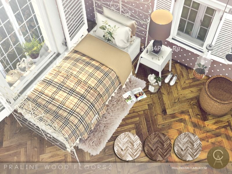 Напольное покрытие "Praline Wood Floors 2"