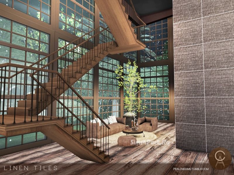 Настенное покрытие "Linen Tiles"