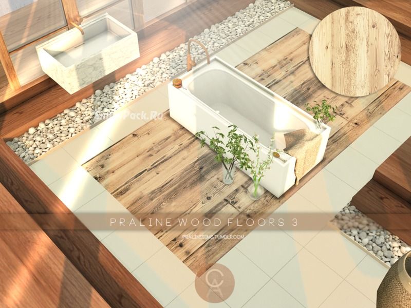 Напольное покрытие "Praline Wood Floors 3"