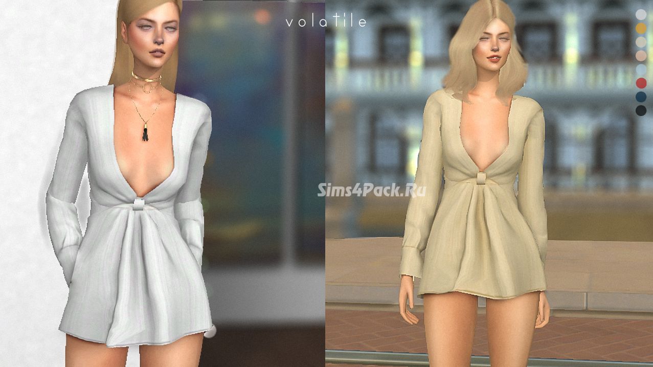 Платье "Kylie Wrapped Dress"