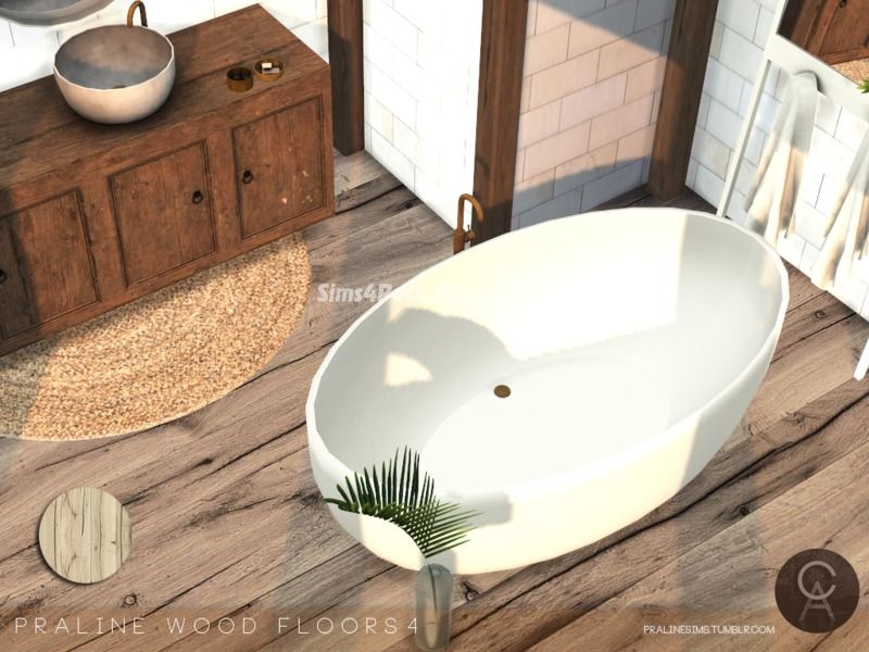 Напольное покрытие "Praline Wood Floors 4"