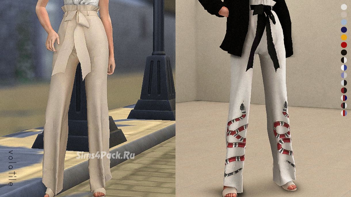 Брюки "Chateau Tied Pants"