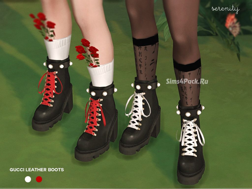 Ботинки "Gucci Leather Boots"