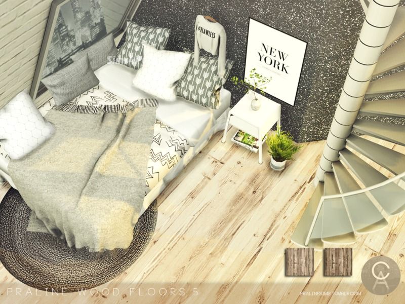 Напольное покрытие "Praline Wood Floors 5"
