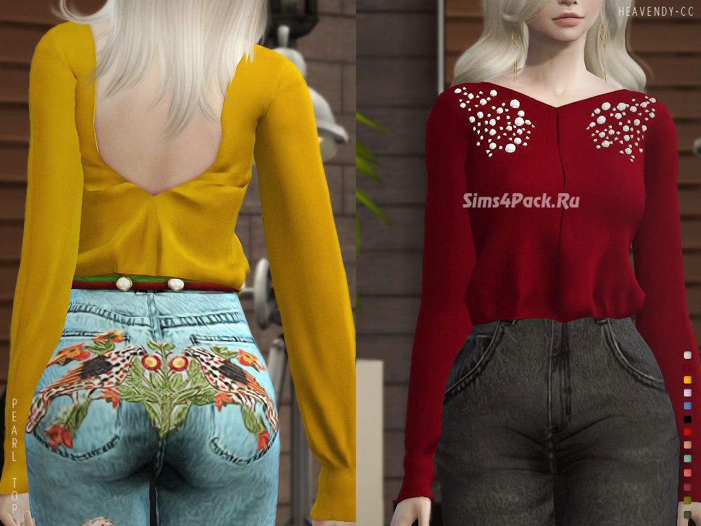 Блузка "PEARL BLOUSE"