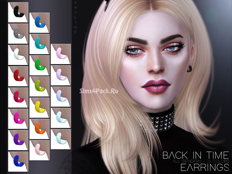Серьги "Back In Time Earrings"