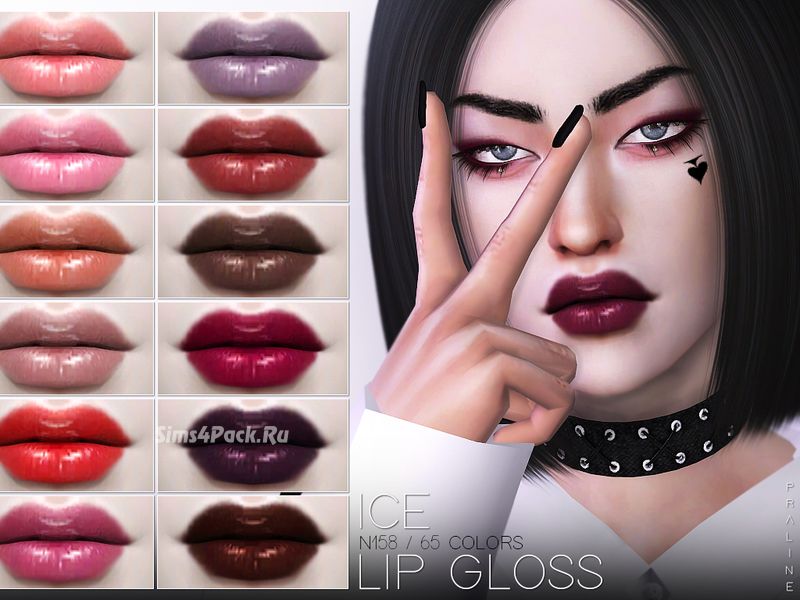 Блеск для губ "Ice Lip Gloss N158"