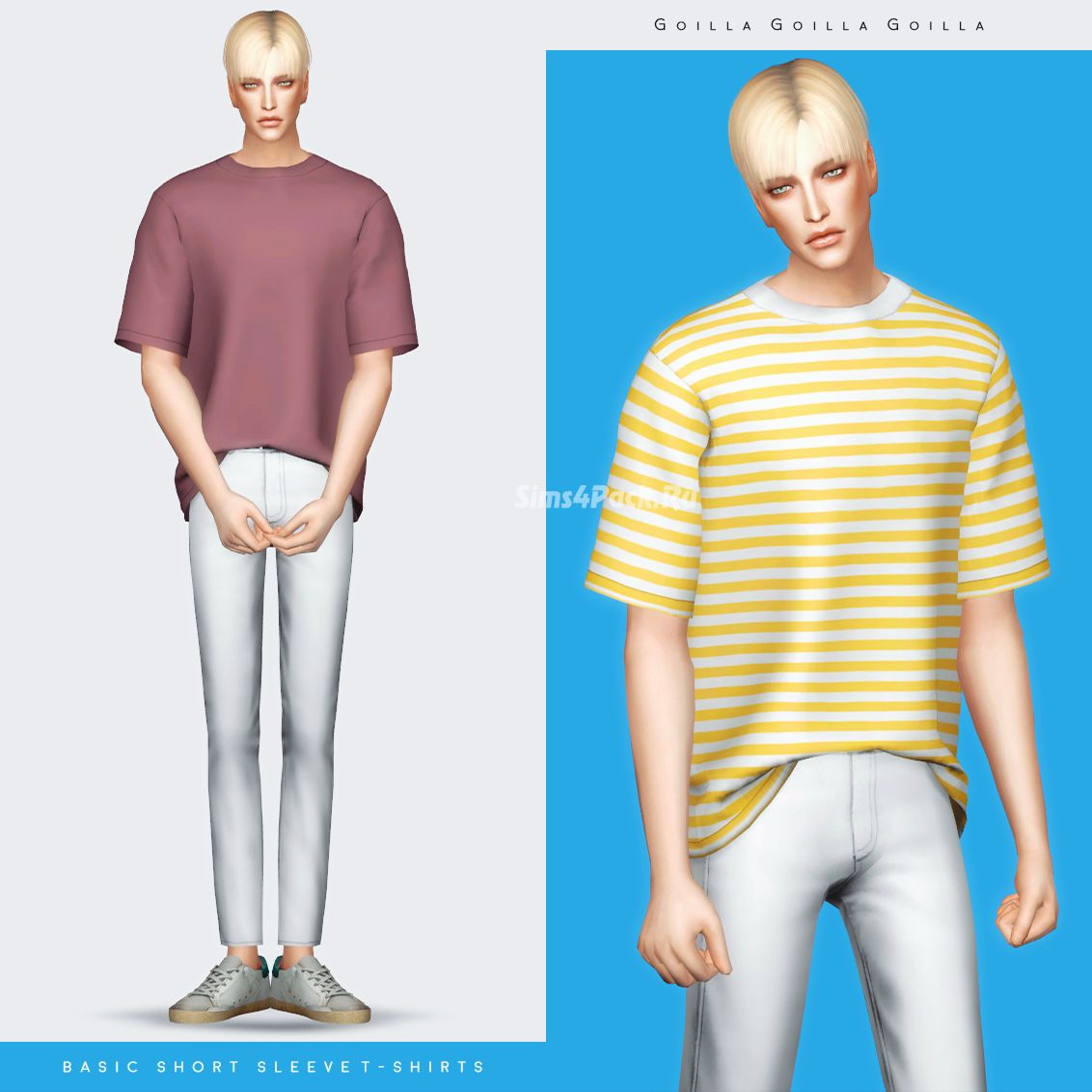 Футболка "Basic Short Sleeve T-Shirts"