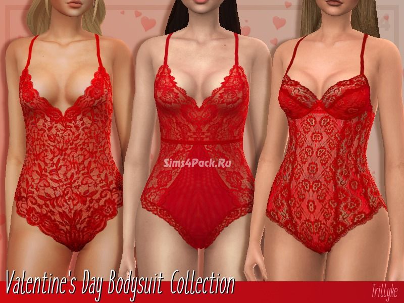 Коллекция боди "Valentine's Day Bodysuit Collection"