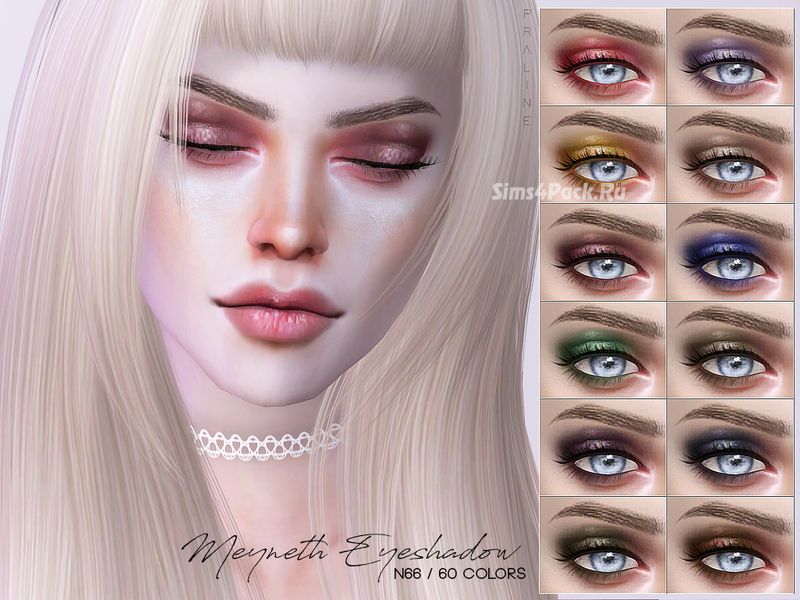 Тени для век "Meyneth Eyeshadow N66"