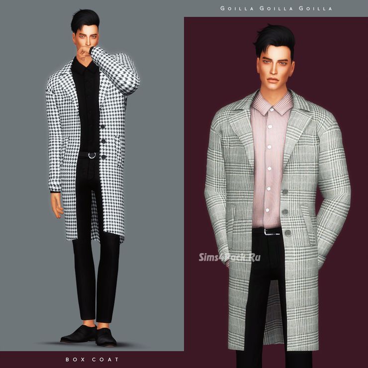 Комплект одежды "Box Coat"