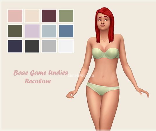 Комплект нижнего белья "Base Game Undies Recolour"