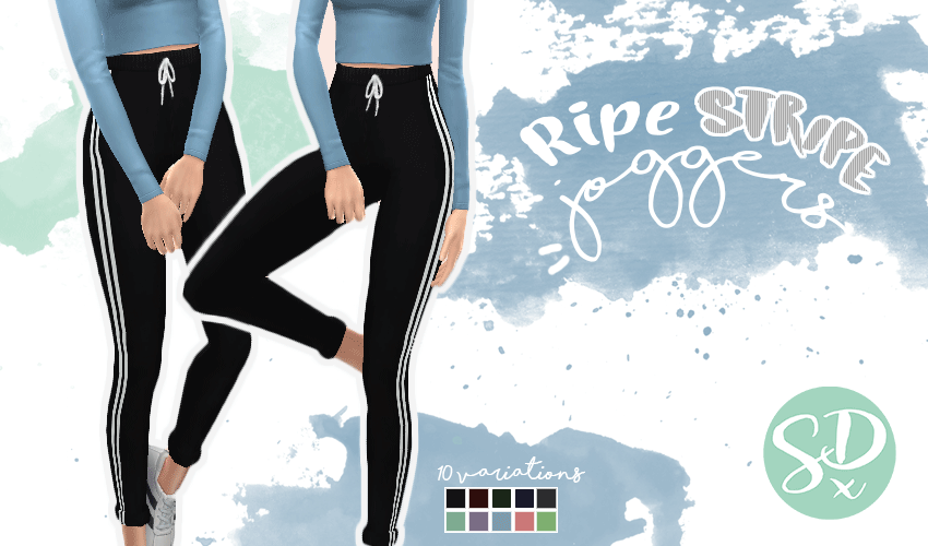 Спортивные штаны "ripe stripe joggers"