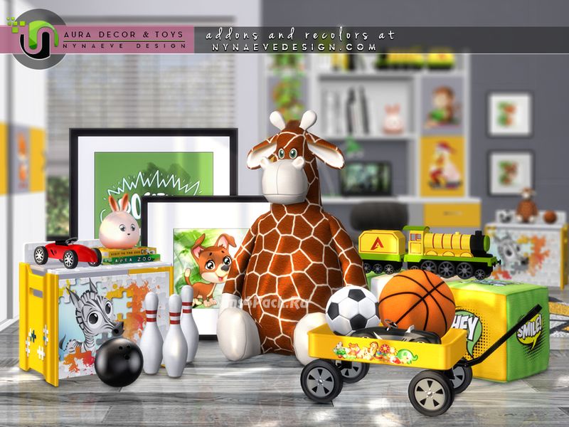 Набор игрушек "Aura Kids Decor and Toys"