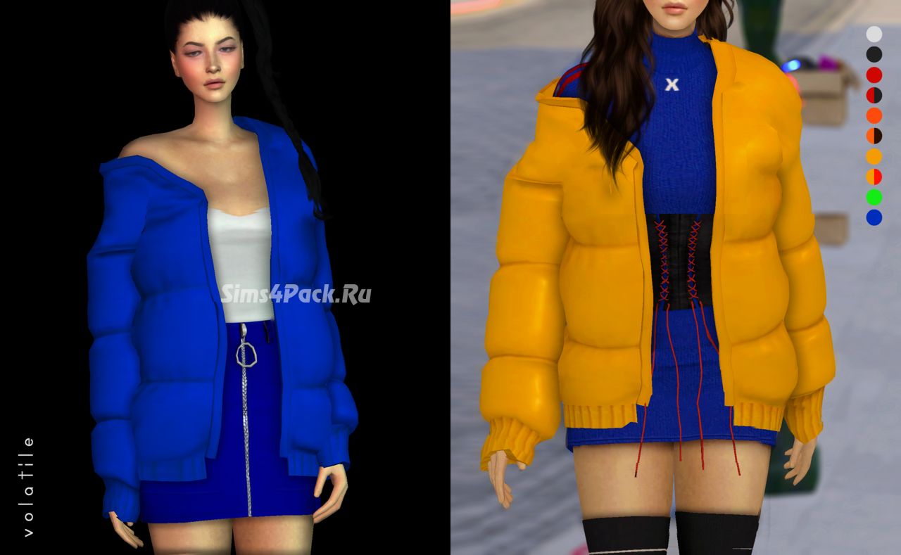 Куртка "Jadia Oversized Puffer"