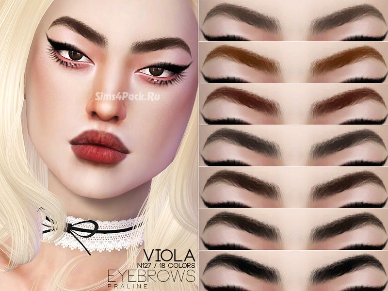 Брови "Viola Eyebrows N127"