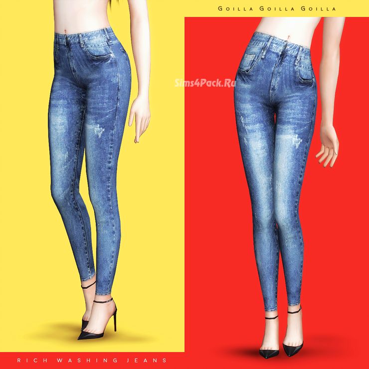 Джинсы "Rich Washing Jeans"