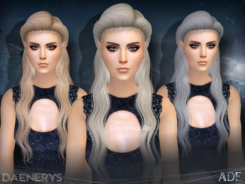 Прическа "Daenerys"