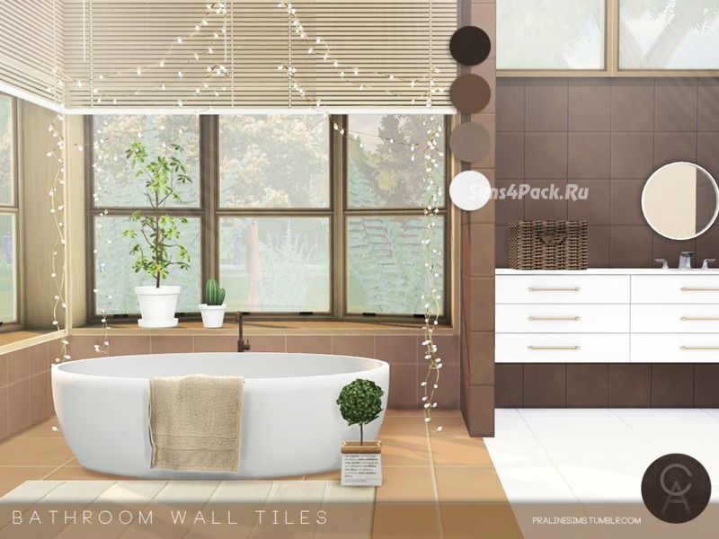 Настенное покрытие "Bathroom Wall Tiles"