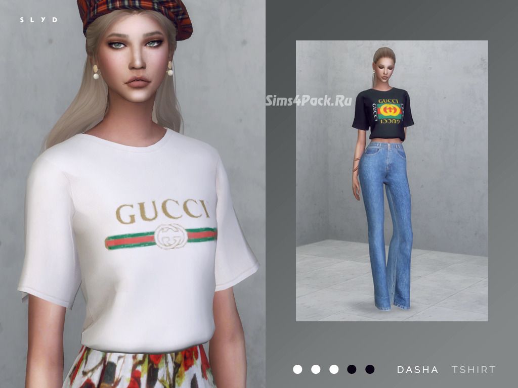 Футболка "Gucci Print Tshirt"