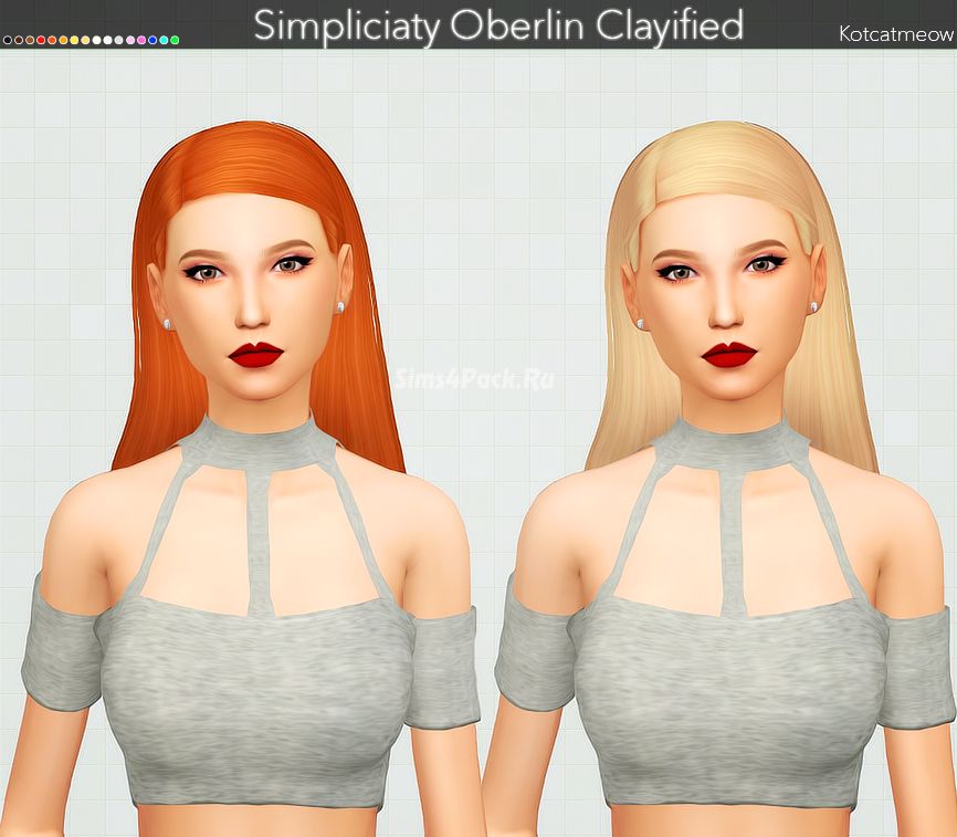 Прическа "Simpliciaty Oberlin Hair Clayified"