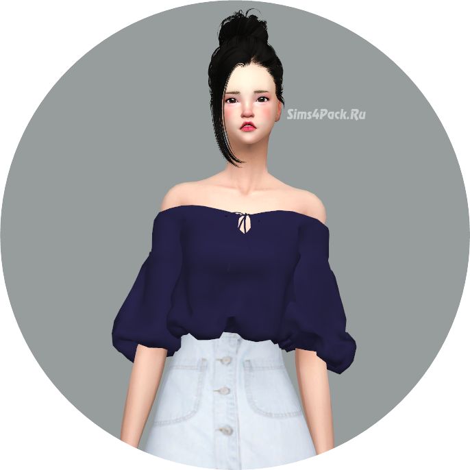 Блуза "Off-Shoulder Summer Blouse"