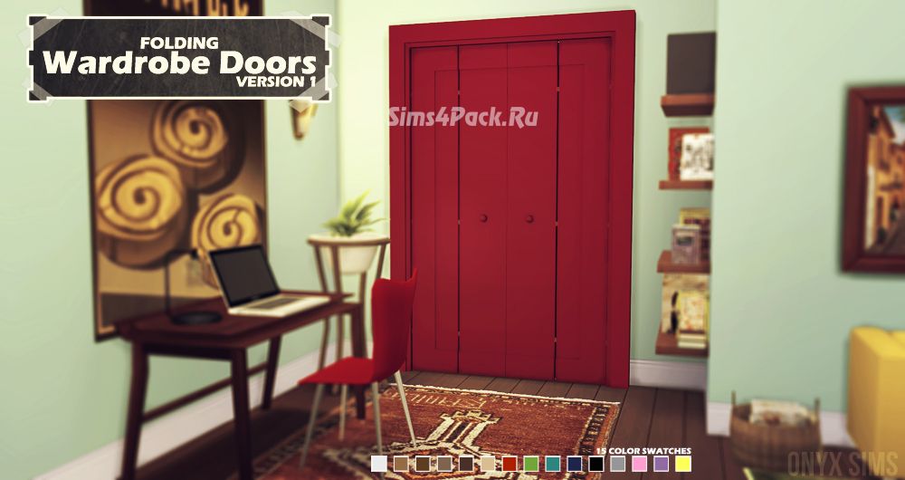 Гардероб "Folding Wardrobe Doors"