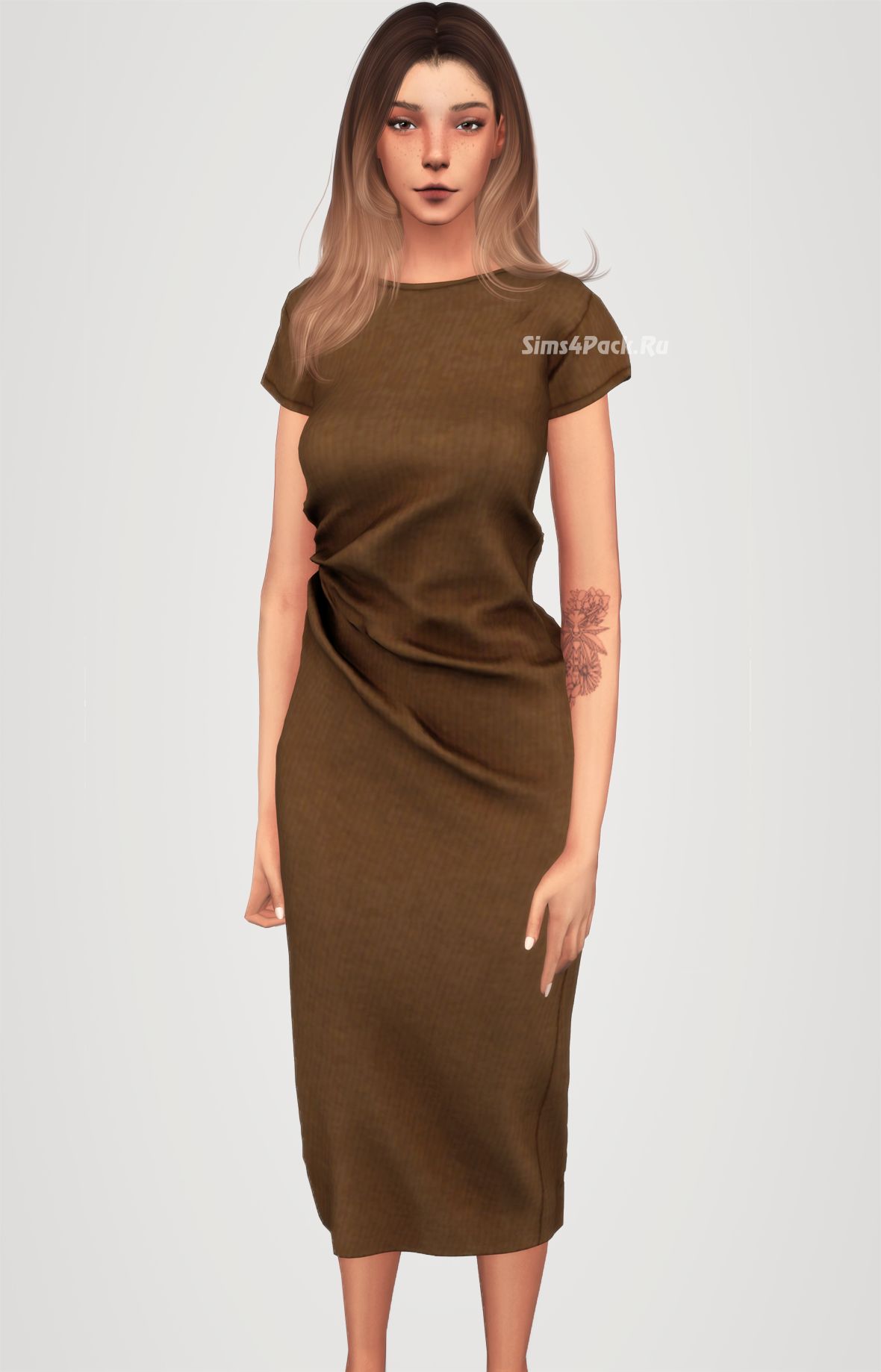 Платье "long tee dress"