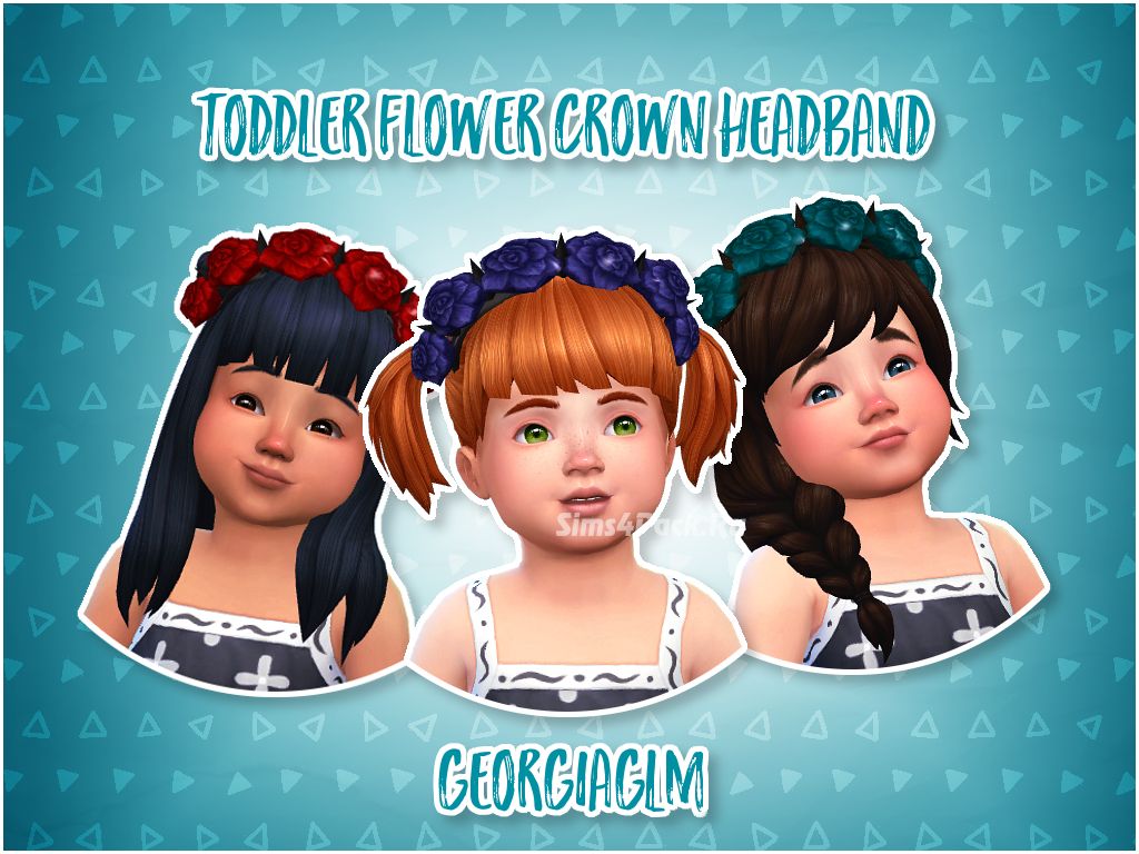 Венок "Toddler Flower Crown Headband"