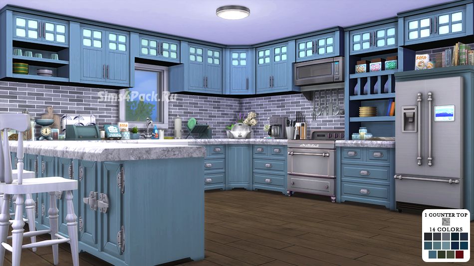 Кухонный гарнитур "BroHill Kitchen Recolors"