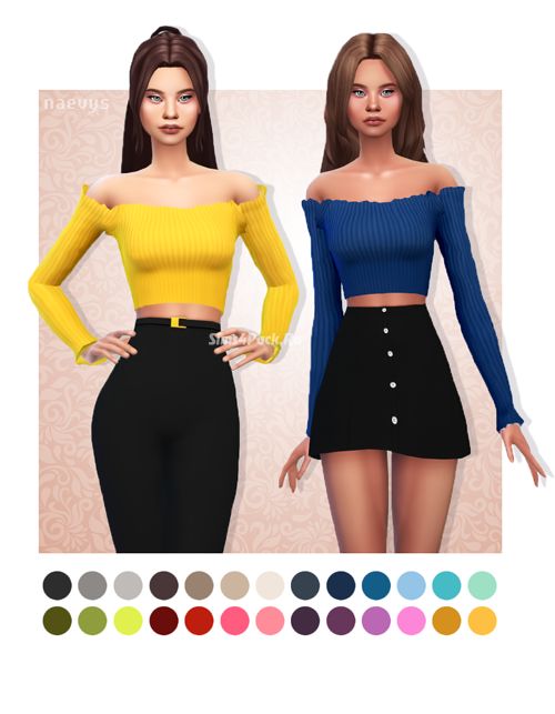 Топ "Frill Top recolor"
