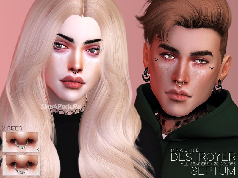 Кольцо для септума "Destroyer Septum"