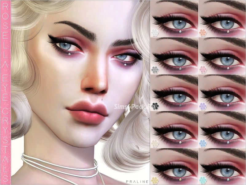 Декор для глаз "Rosella Eye Crystals"