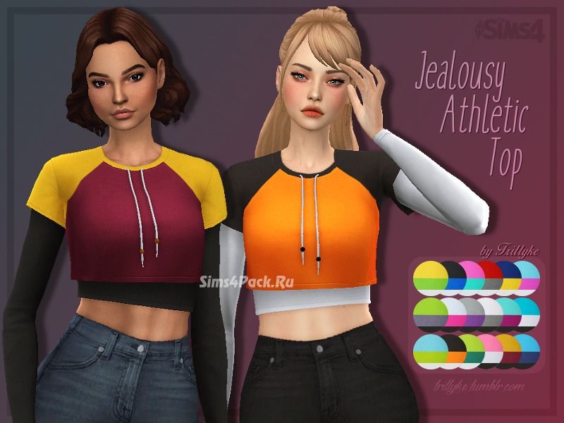 Комплект "Jealousy Athletic Top"