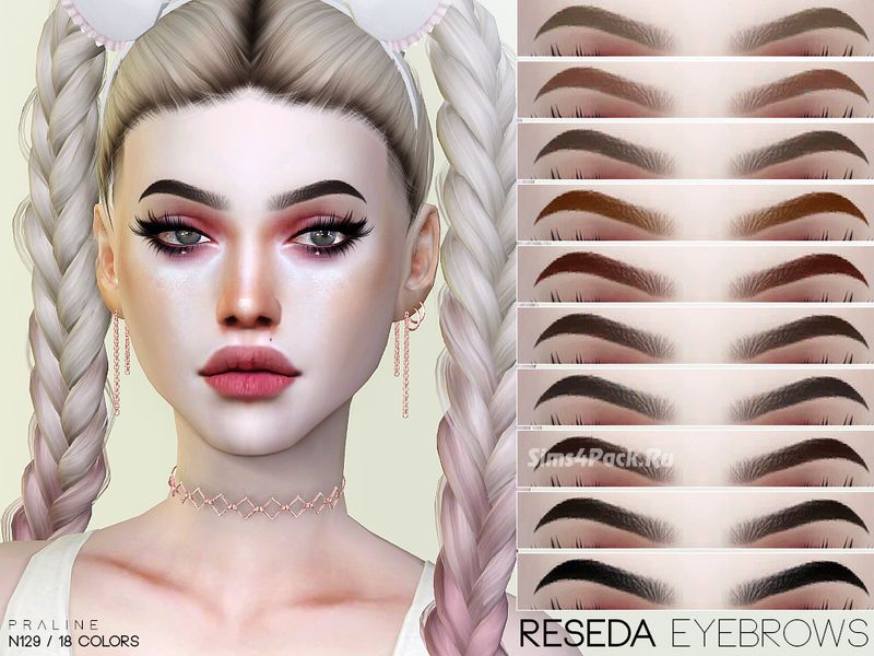Брови "Reseda Eyebrows N129"