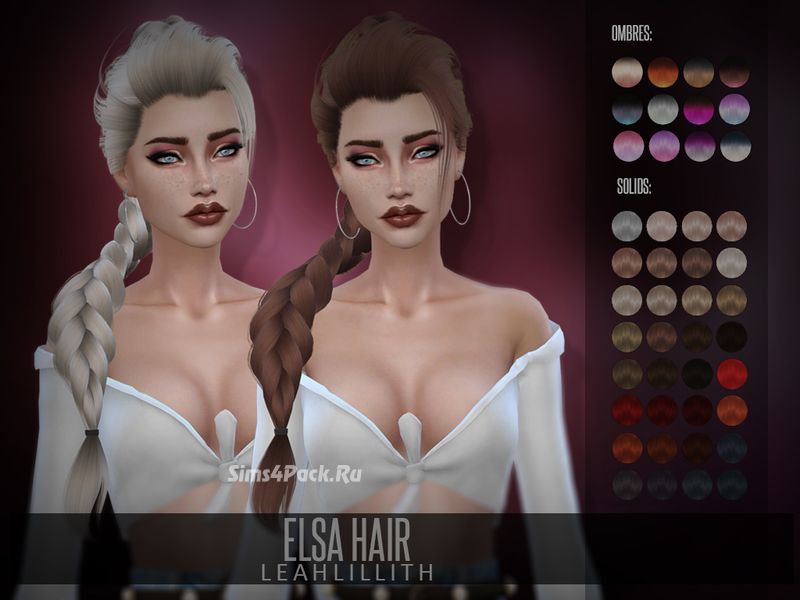 Прическа "Elsa Hair"