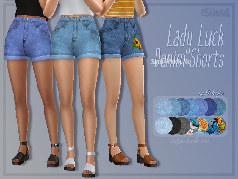 Шорты "Lady Luck Denim Shorts"