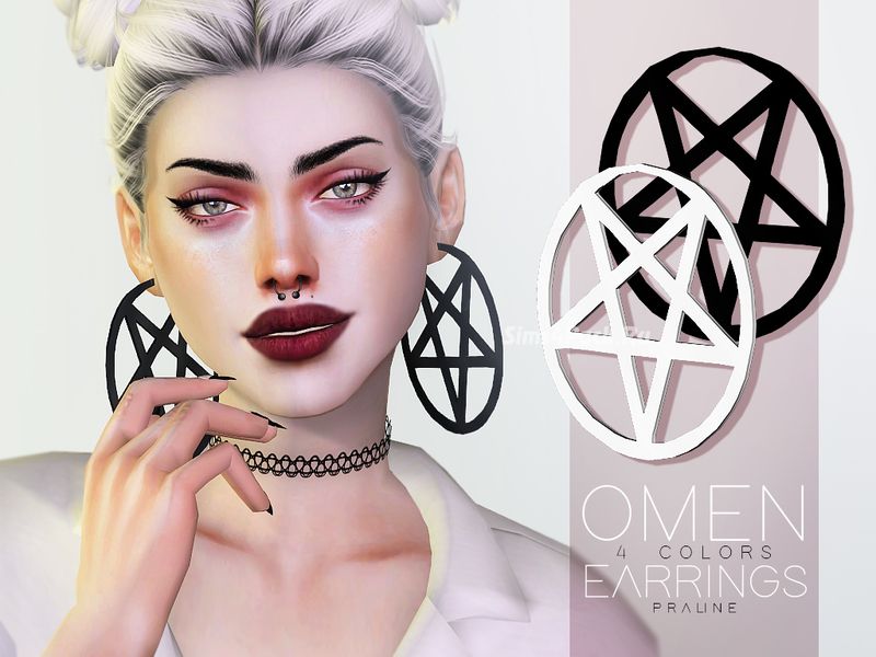 Серьги "Omen Earrings"