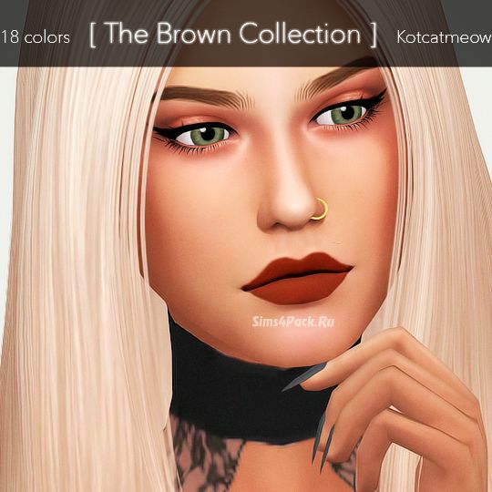 Коллекция помад "The Brown Collection"