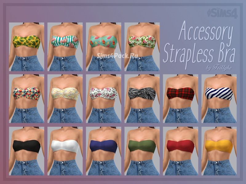 Топ "Accessory Strapless Bra"