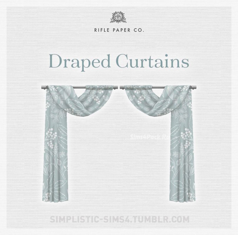 Шторы "Draped Curtains"