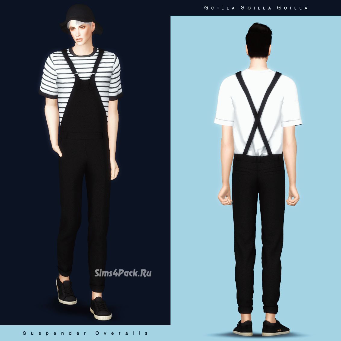 Комплект одежды "Suspender Overalls"