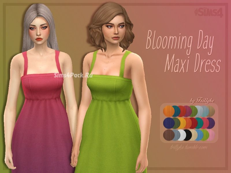 Платье "Blooming Day Maxi Dress"