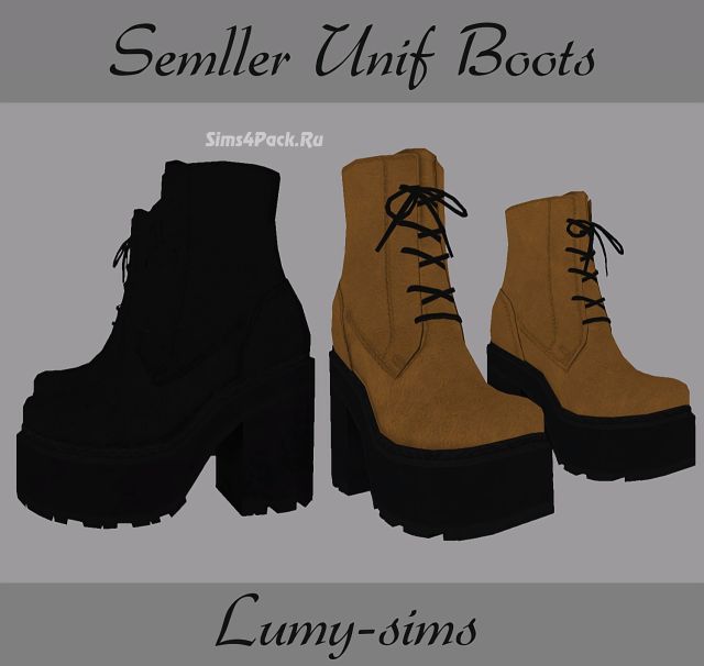 Ботинки "SEMLLER UNIF BOOTS"