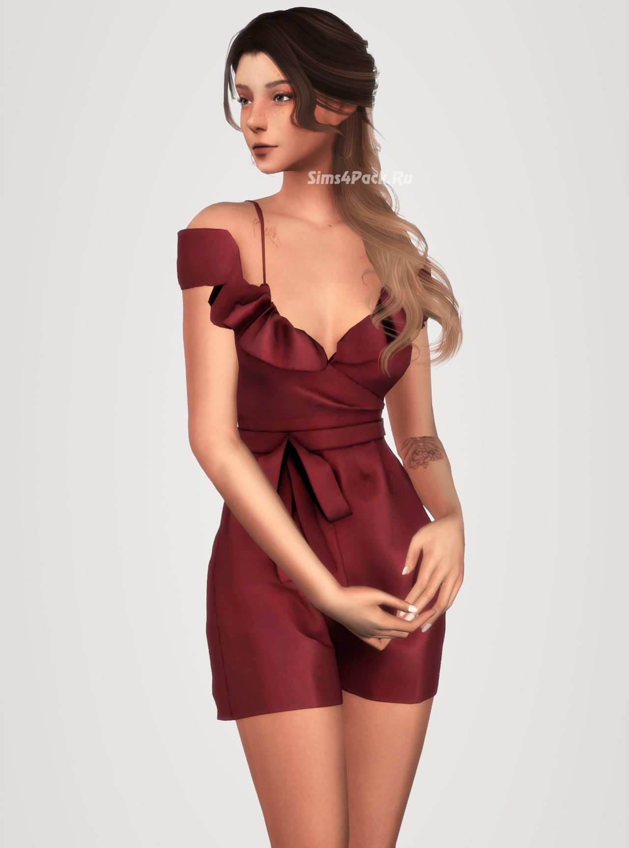 Ромпер "silk romper"