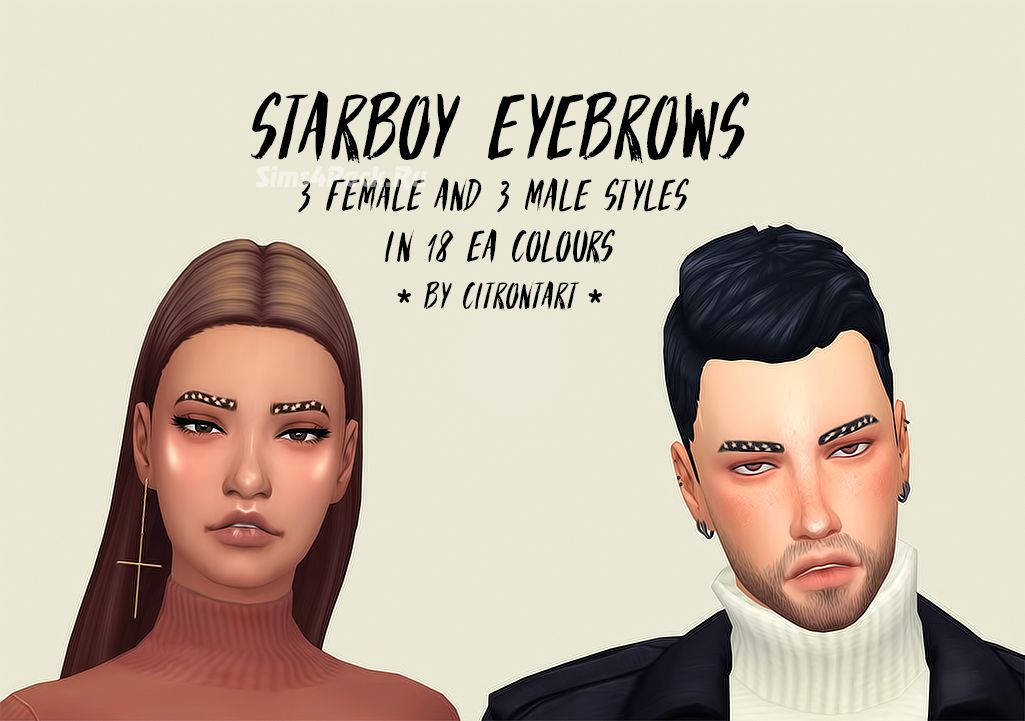 Набор бровей "STARBOY EYEBROWS"