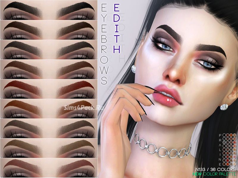Брови "Edith Eyebrows N133"