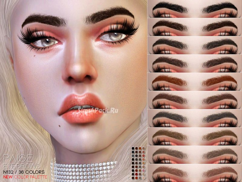 Брови "Paige Eyebrows N132"